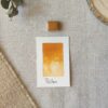 Aquarelle artisanale Pollen en quart de godet