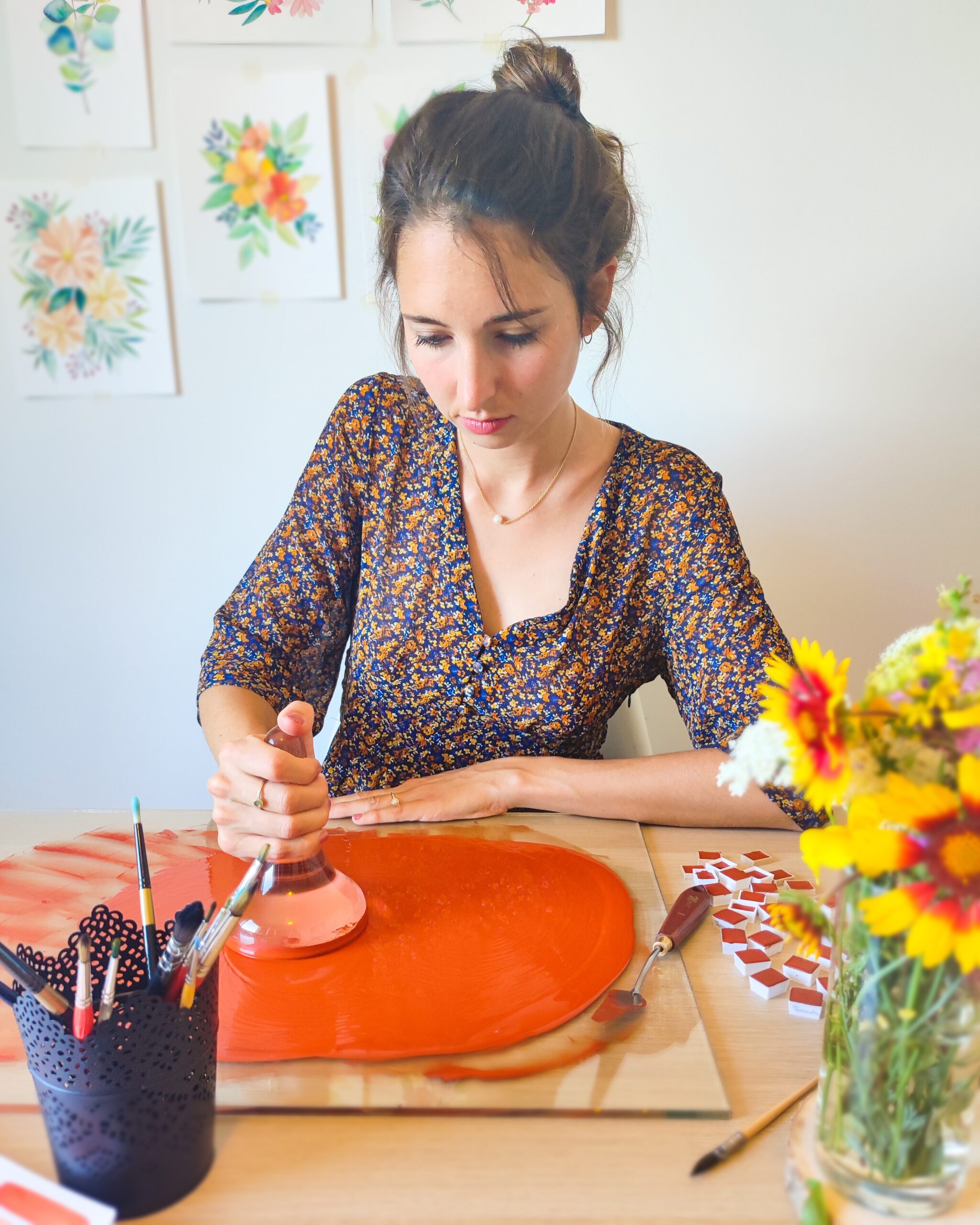 Stage aquarelle à Bordeaux - Jolies Graines x Katy-Anna – Image 7