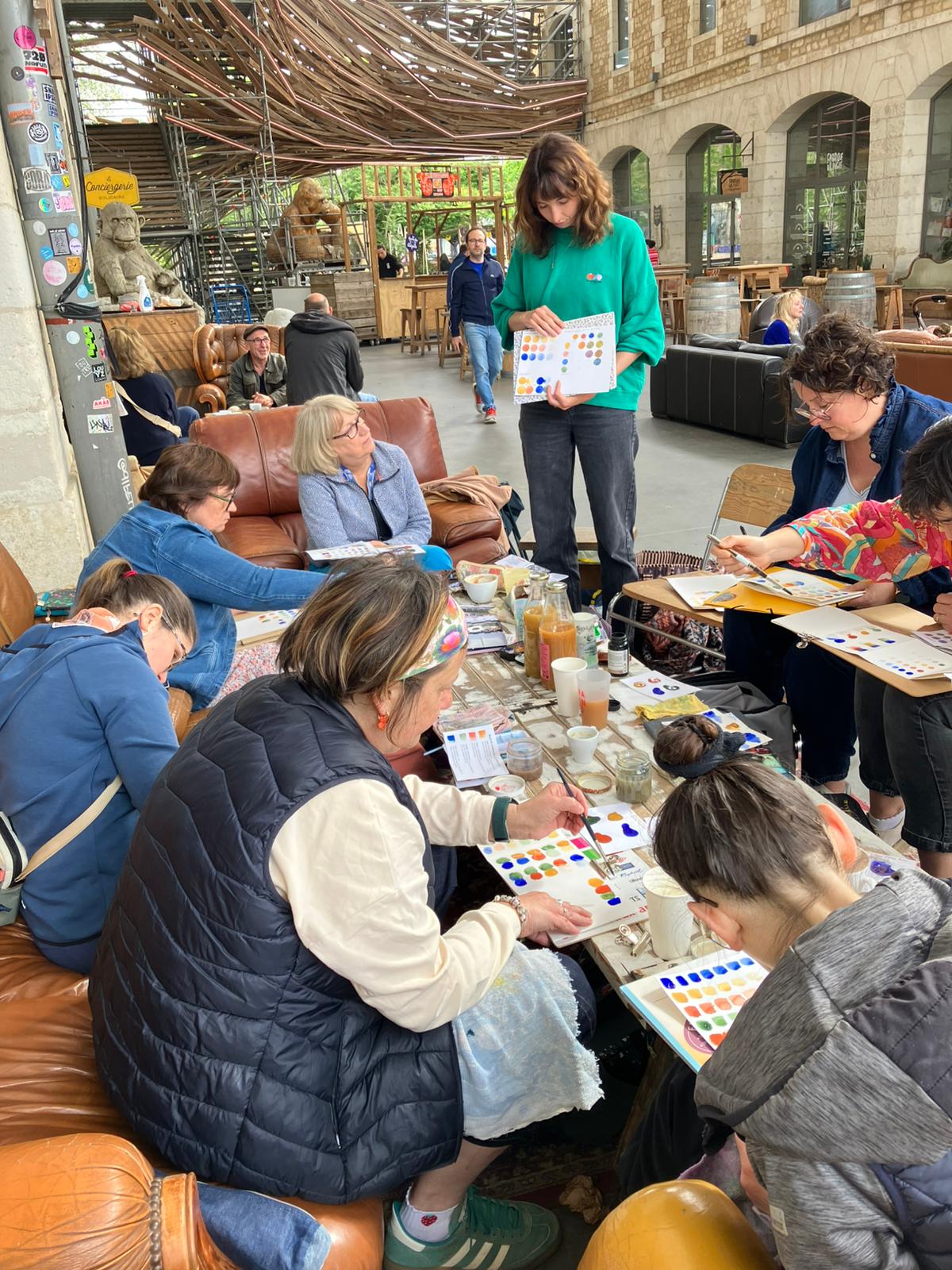 Journée aquarelle au Bassin d'Arcachon - Jolies Graines x Katy-Anna – Image 4