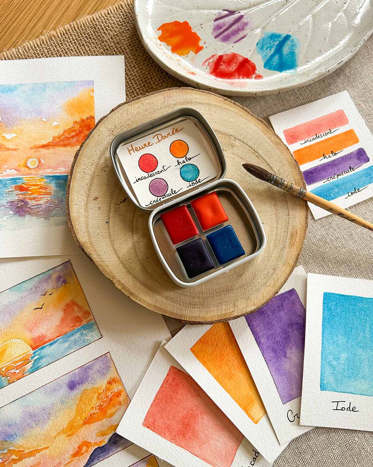 Set composé - Heure Dorée